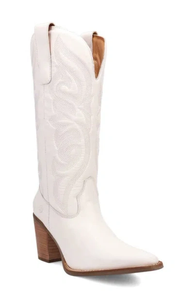 Dingo Hensley Western Boot In White