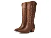 Dingo Knee High Western Boot In Brown