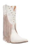 DINGO HOEDOWN FRINGE WESTERN BOOT