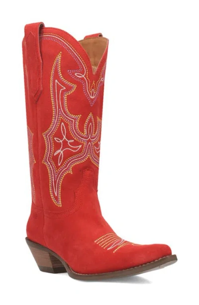 Dingo Hot Sauce Western Boot In Red