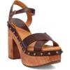 Dingo Lotus Ankle Strap Platform Sandal