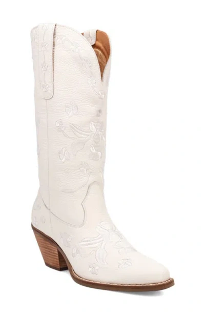 Dingo Love Bug Western Boot In White