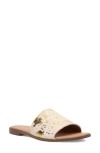 Dingo Moo Moo Genuine Calf Hair Slide Sandal