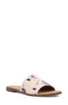 Dingo Moo Moo Genuine Calf Hair Slide Sandal