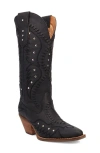 Dingo Pretty 'n Pink Western Boot In Black