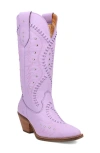 Dingo Pretty 'n Pink Western Boot In Lavender