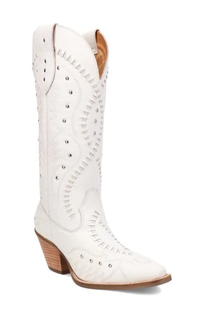 Dingo Pretty 'n Pink Western Boot In White