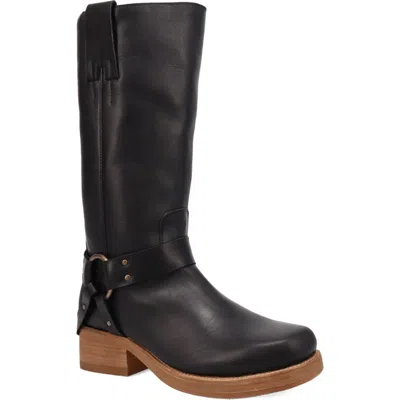 Dingo Rip Harness Boot In Black