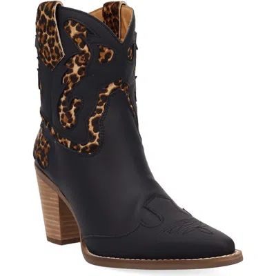 Dingo Run Wild Animal Print Western Boot In Leopard