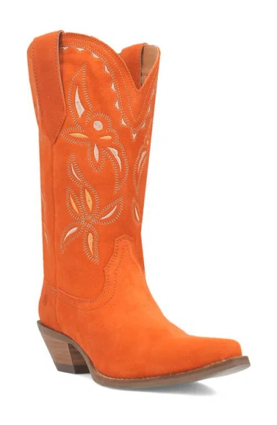 Dingo Sabana Western Boot In Orange