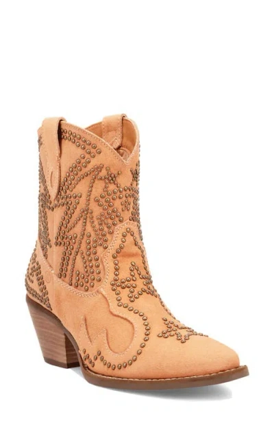 Dingo Seein' Stars Western Boot In Orange