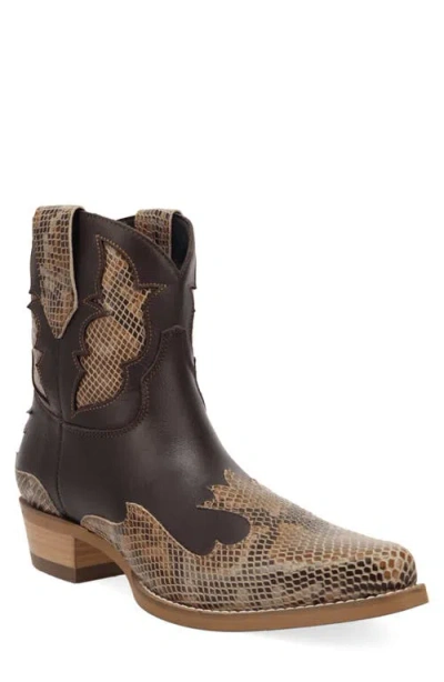 Dingo Serpico Western Boot In Brown