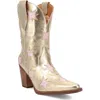 Dingo Starburst Western Boot In Gold