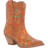 Dingo Sugar Bug Embroidered Western Boot In Brown