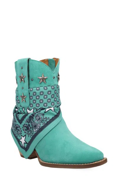 Dingo Sundance Leather Boot In Green