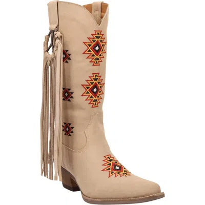 Dingo Sweet Dreams Leather Western Boot In Brown