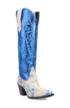 Dingo Take No Bull Knee High Western Boot In Blue