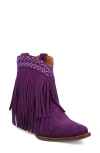 Dingo Tapadero Western Boot In Purple