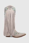 Dingo Tequila Sunrise Suede Boot In Off White, Women's At Urban Outfitters In Pink