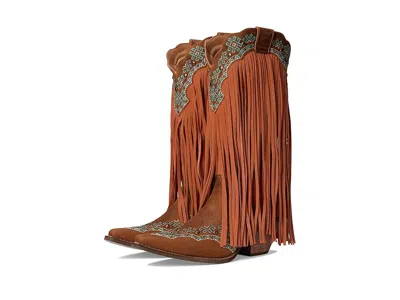 Dingo Tequila Sunrise Suede In Multi