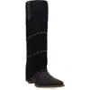Dingo Texani Studded Knee High Boot In Black