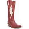 Dingo Thunderbolt Western Boot In Red