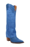 Dingo Wild Fire Western Boot In Blue