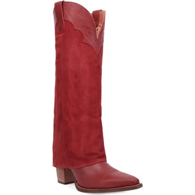 Dingo Wild Horses Western Boot In Red