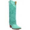 Dingo Wild Horses Western Boot In Green