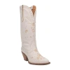 Dingo Full Bloom Western Boot In White