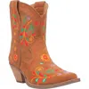 Dingo Sugar Bug Embroidered Western Boot In Multi