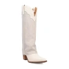 Dingo Womens Wild Fire Block Heel Cowboy Boots In Neutral