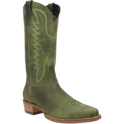Dingo Workhorse Western Boot In Green