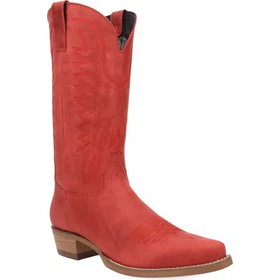 Dingo Workhorse Western Boot In Red