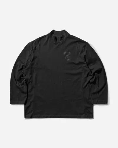 Dingyun Zhang Men S Turtleneck Longsleeve Top In Black