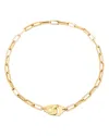 Dinh Van 18k Yellow Gold Menottes Chain Link Necklace, 17.5 In Gold