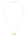 Dinh Van 18k Yellow Gold Menottes Pendant Necklace, 16.5 In Gold