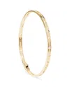 Dinh Van 18k Yellow Gold Pulse Diamond Cutout Bangle Bracelet In Gold
