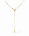 Dinh Van Freshwater Pearl Lariat Necklace, 19.37 In Gold