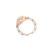 Dinh Van Ladies Menottes  R7 Chain Ring