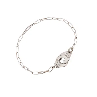 Dinh Van Menottes R10 Bracelet In 18k White Gold