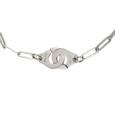 Dinh Van Menottes R10 Bracelet In 18k White Gold