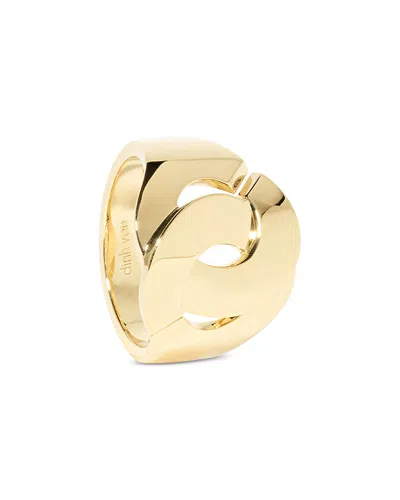 Dinh Van Polished Statement Ring In Gold