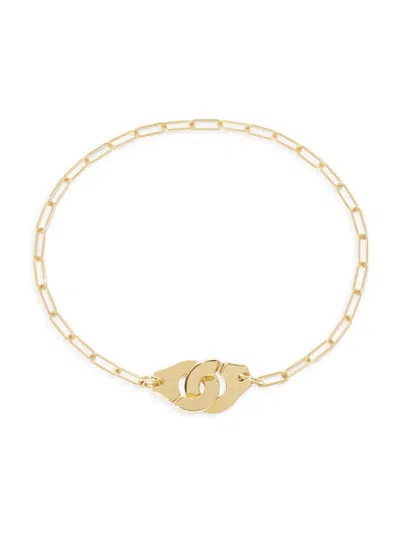 Dinh Van Women's Menottes  R10 18k Yellow Gold Bracelet