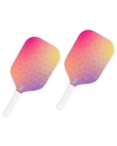 Dink Pickleball Pack Of 2 The Amber Pickleball Paddles In Multi