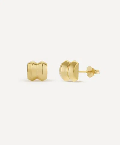 Dinny Hall 18ct Gold-plated Vermeil Silver Iceni Warrior Stud Earrings