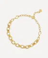 Dinny Hall 22ct Gold-plated Thalassa Faceted Oval Link Bracelet