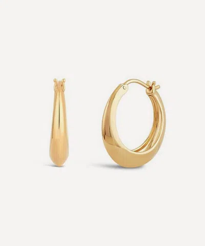Dinny Hall 22ct Gold-plated Vermeil Silver Signature Chunky Tapering Hoop Earrings