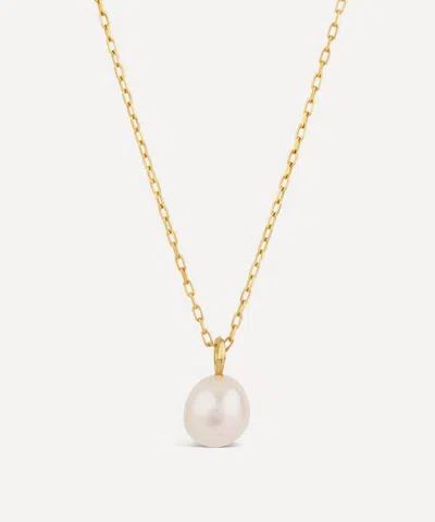 Dinny Hall 22ct Gold-plated Vermeil Silver Thalassa Pearl Pendant Necklace