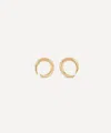 Dinny Hall 22ct Gold-plated Vermeil Silver Toro Stud Earrings In Gold